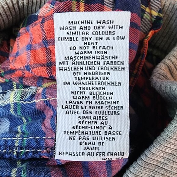 Mini Boden Child 6Y Pants The Plaid Cotton Cargo Convertible Pant Multicolor - Picture 9 of 10